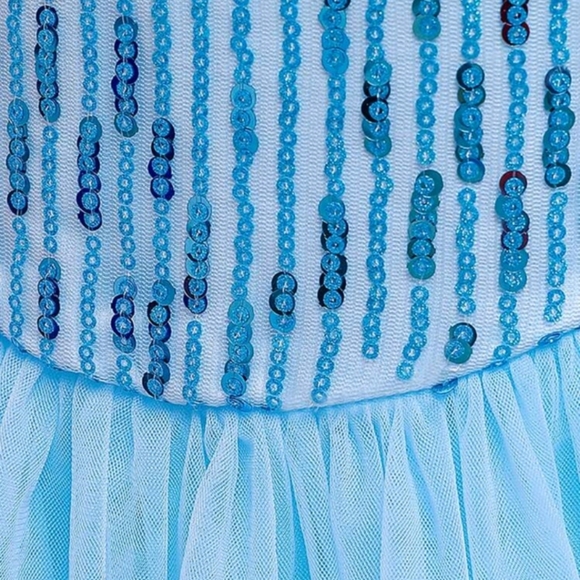 Elegant Blue Princess Dress - Picture 6 of 8